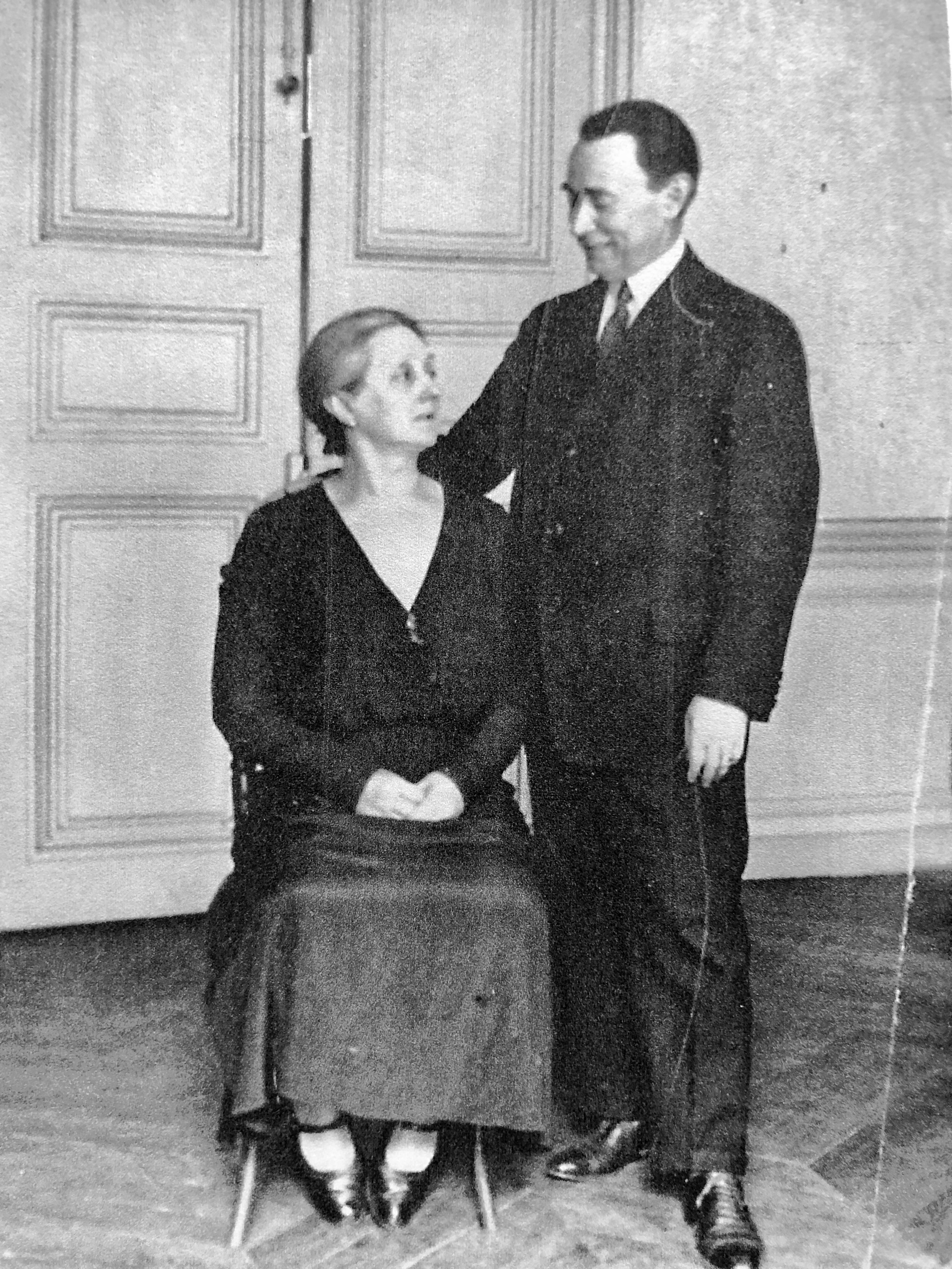 Jules Zéau and his wife